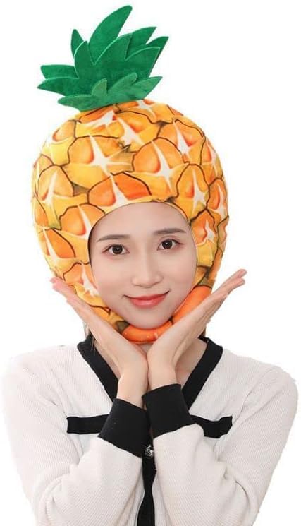 麦わら帽子　パイナップル　桃 Amazon.co.jp: トウモロコシ パイナップル 帽子 キャップ 果物 植物